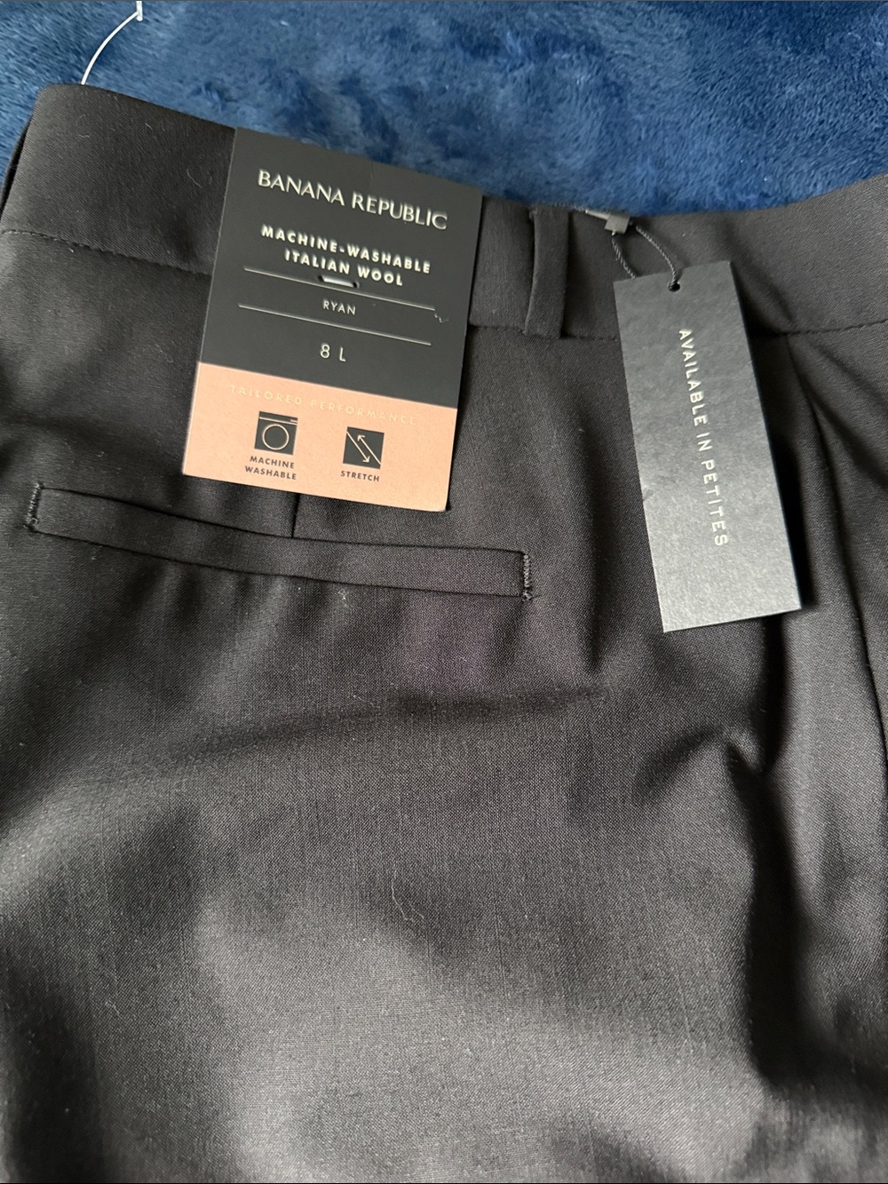 Banana Republic Women’s Ryan Machine Washable Black Pants